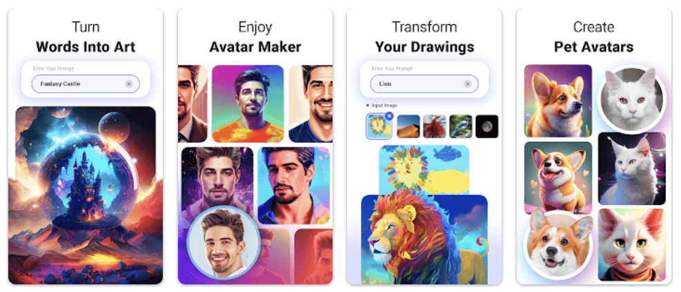 best free ai art generator app