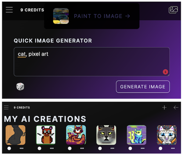 Pixelz pixel art generator